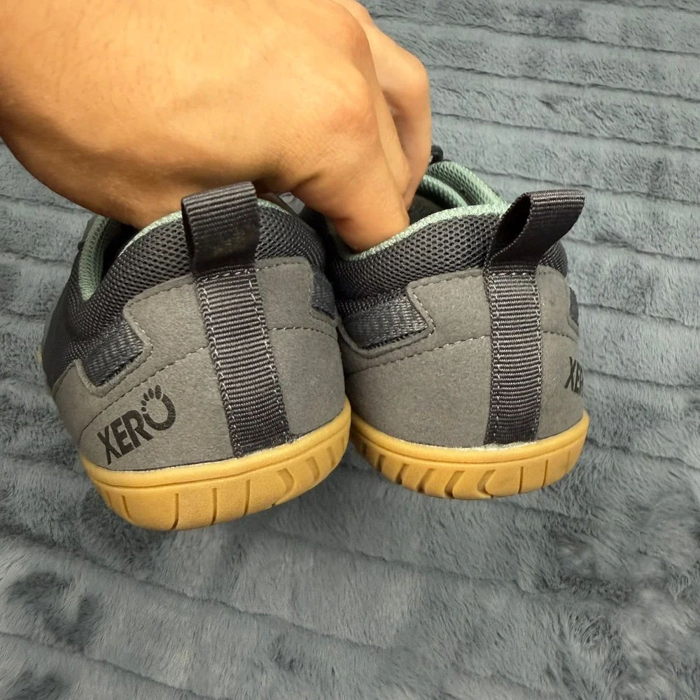 Xero Shoes 360 Mens Barefoot Training Shoes Grey Gum Sole Size 8.5 XY01-06/FW24